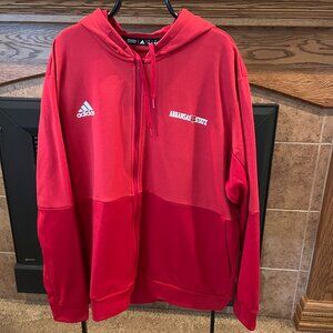 Arkansas State Full Zip Sweatshirt--RED Size 3XL!